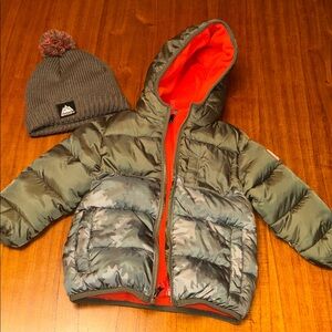 Boys Jacket and hat